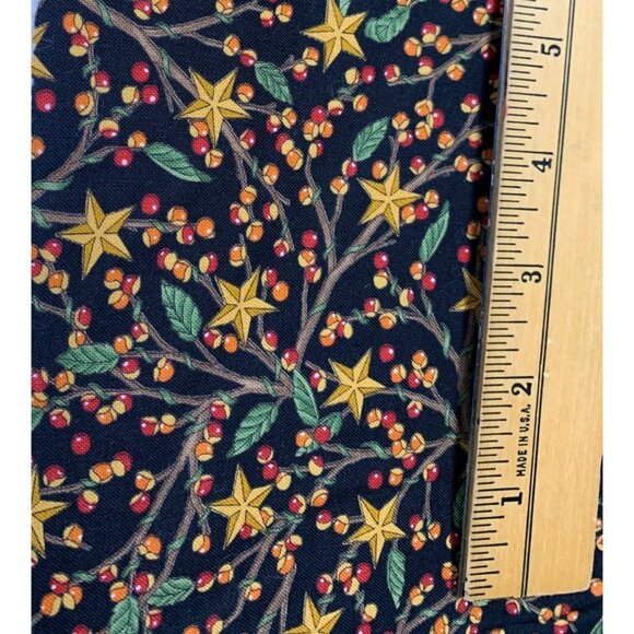Moda Crabapple Farm Cotton Fabric By Deb Strain 1/2 yard with Star & Berry Patte - Picture 2 of 5